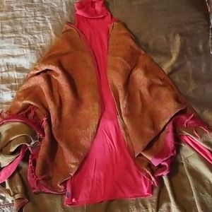 Womens Turtleneck and Wrap